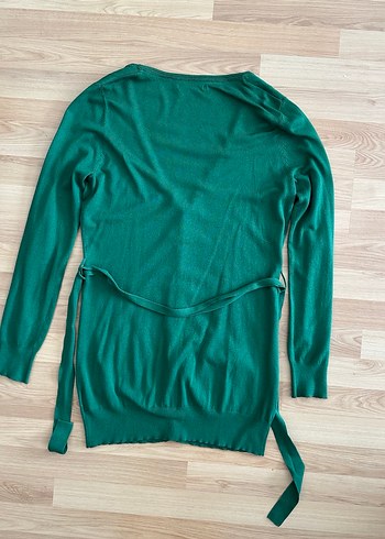 Polo Garege L beden %80 vizkos Yeşil Kadın Hırka - Görsel 7