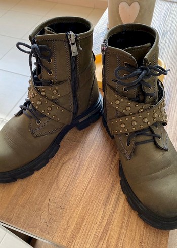 İnci deri bot 38 numara - Görsel 5