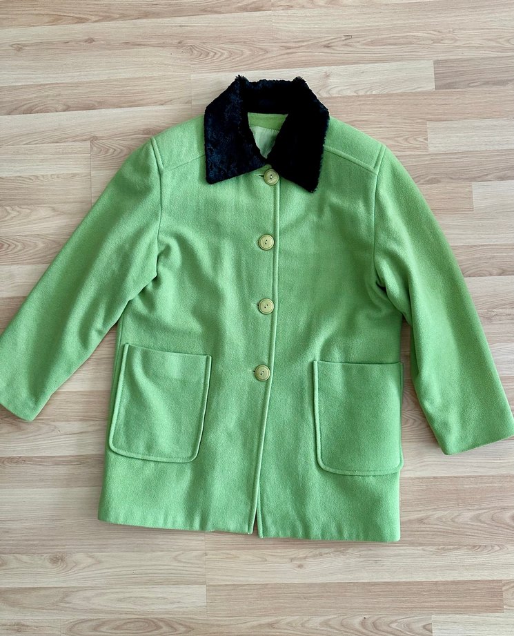 Kipdemir yün kaban M beden - Görsel 3