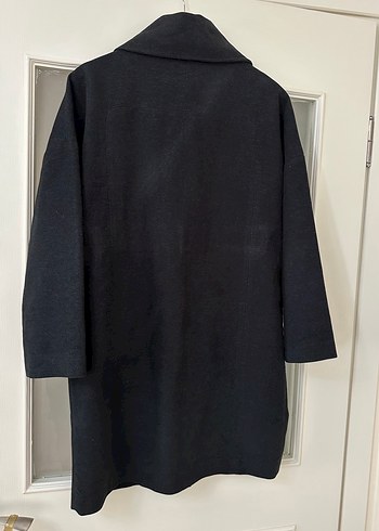 Mango Siyah Düğmeli Kadın palto - Görsel 2