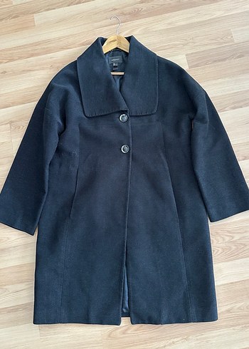 Mango Siyah Düğmeli Kadın palto - Görsel 3