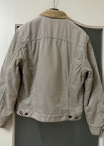 Levis içi kürklü L beden kadife mont orijinal ürün - Görsel 5