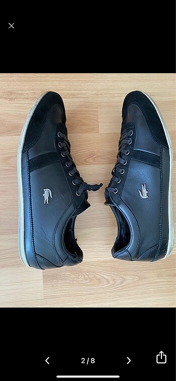 Lacoste Lacoste erkek spor ayakkabı 43numara