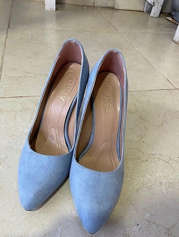 Mavi renk Stiletto