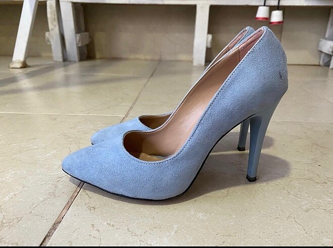 Diğer Mavi renk Stiletto