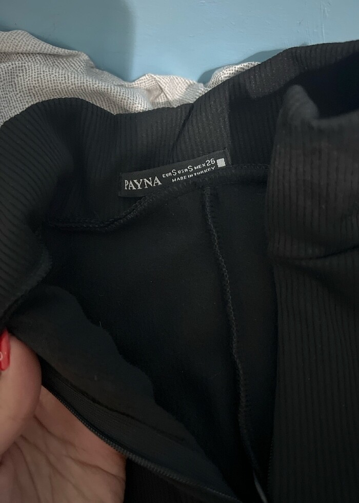 Siyah uzun tulum - Görsel 3