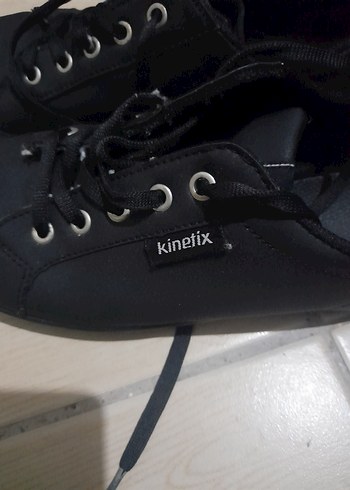 Kinetix Kinefix Siyah Bagcikli Spor Ayakkabi