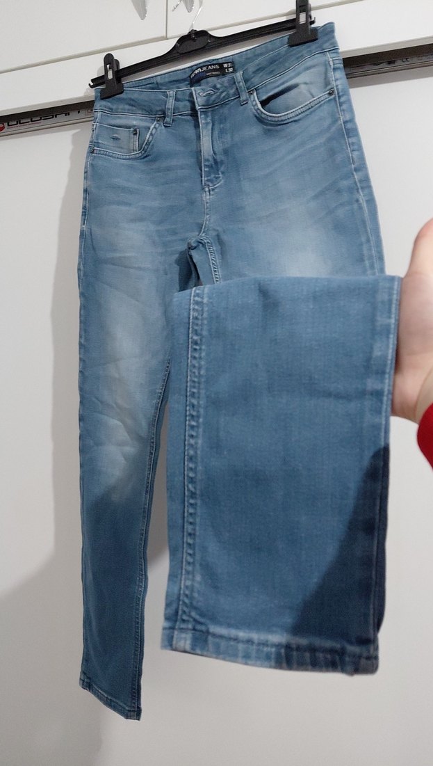 Erkek Mavi Denim Regular Fit Jean - Görsel 2