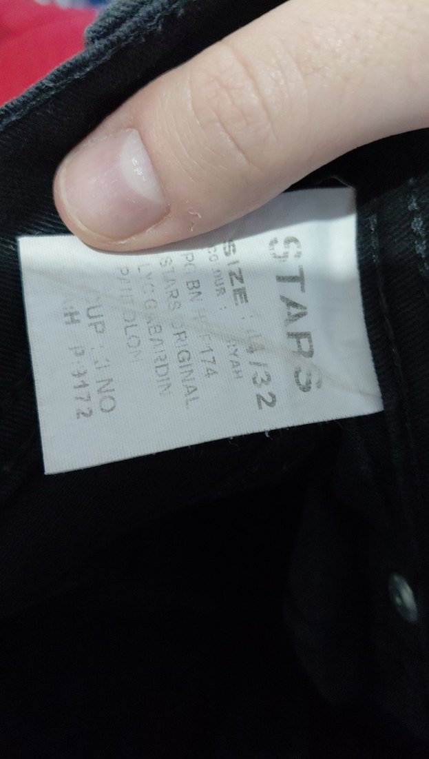 Siyah Kemerli Regular Fit Denim Pantolon - Görsel 5