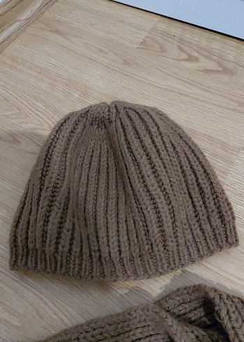 Bej Uzun Erkek Atkı - Görsel 3