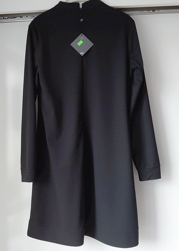 Siyah Nakışlı Uzun Kollu Kadın Tunik - Görsel 5