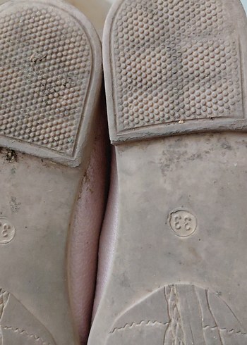 Parlak Pembe Kız Çocuk Babet Ayakkabı - Görsel 8