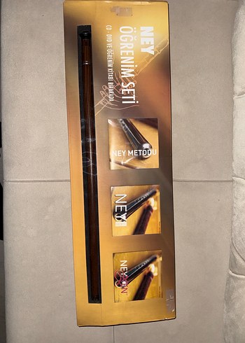 Ney Öğrenim Seti - Koyu Altın Renk - Görsel 2