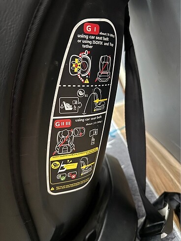 9- 36 kg Beden lacivert Renk İsofix