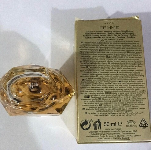 Beden Avon femme ıcon 50ml