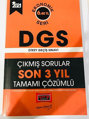 Dgs çıkmış sorular kitabı