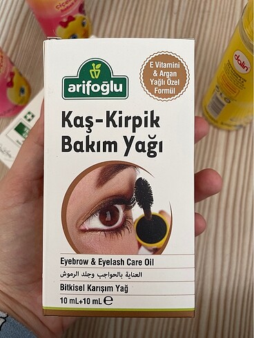 Kaş kirpik bakım yağı