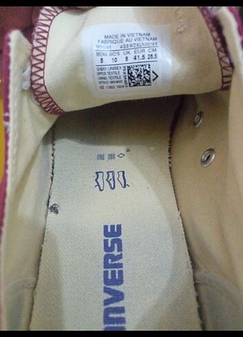 41 Beden bordo Renk Ayakkabı