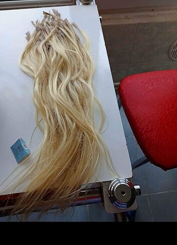 Diğer 200 adete yakın 70 cm çok kaliteli orjinal saç platin
