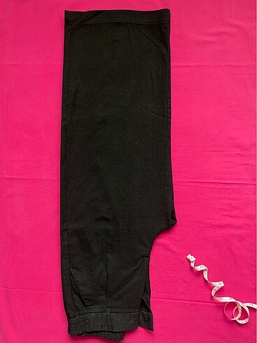36 Beden siyah Renk Kırçıllı bol paça kumaş pantalon