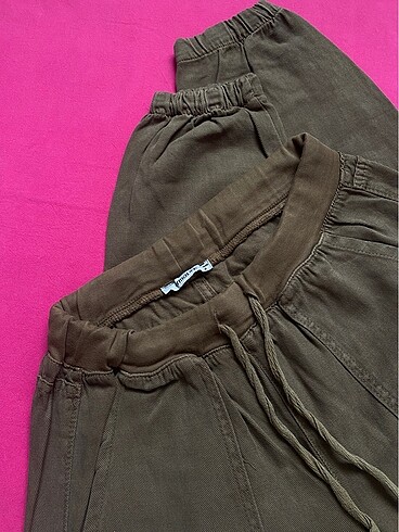 Eşofman tarzı salaş kot pantalon