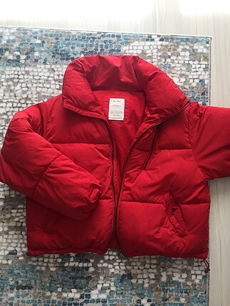 Bershka Kırmızı Mont