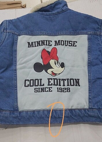 Komple kürklü Minnie ceket 4/5 yaş