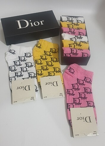 37 Beden Dior Patik Çorap 