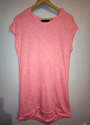 s Beden pembe Renk LCW Sports Kolsuz Sweatshirt 