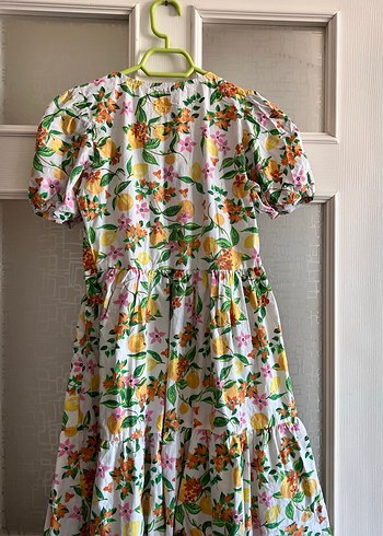 Çiçek Desenli Bohem Uzun Elbise - Görsel 5