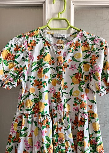 Çiçek Desenli Bohem Uzun Elbise - Görsel 2