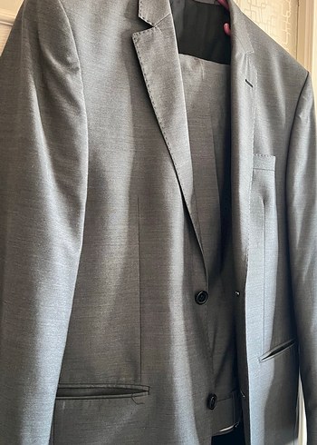 Gri Erkek Takım Elbise - Görsel 3