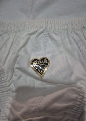 Beyaz Erkek Çocuk Atlet ve Külot Takımı - Görsel 3