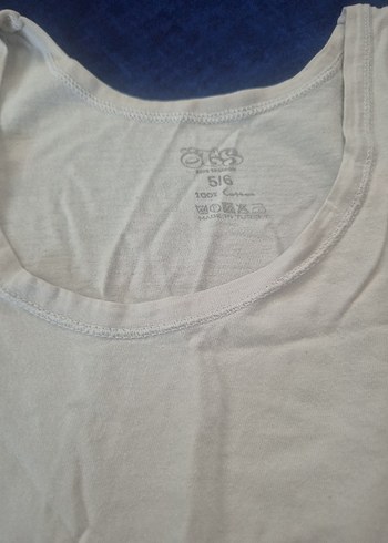 Beyaz Erkek Çocuk Atlet - Görsel 2