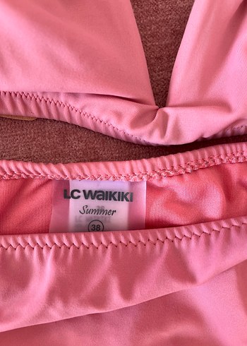 LC Waikiki Pembe Baskılı bikini - Görsel 3