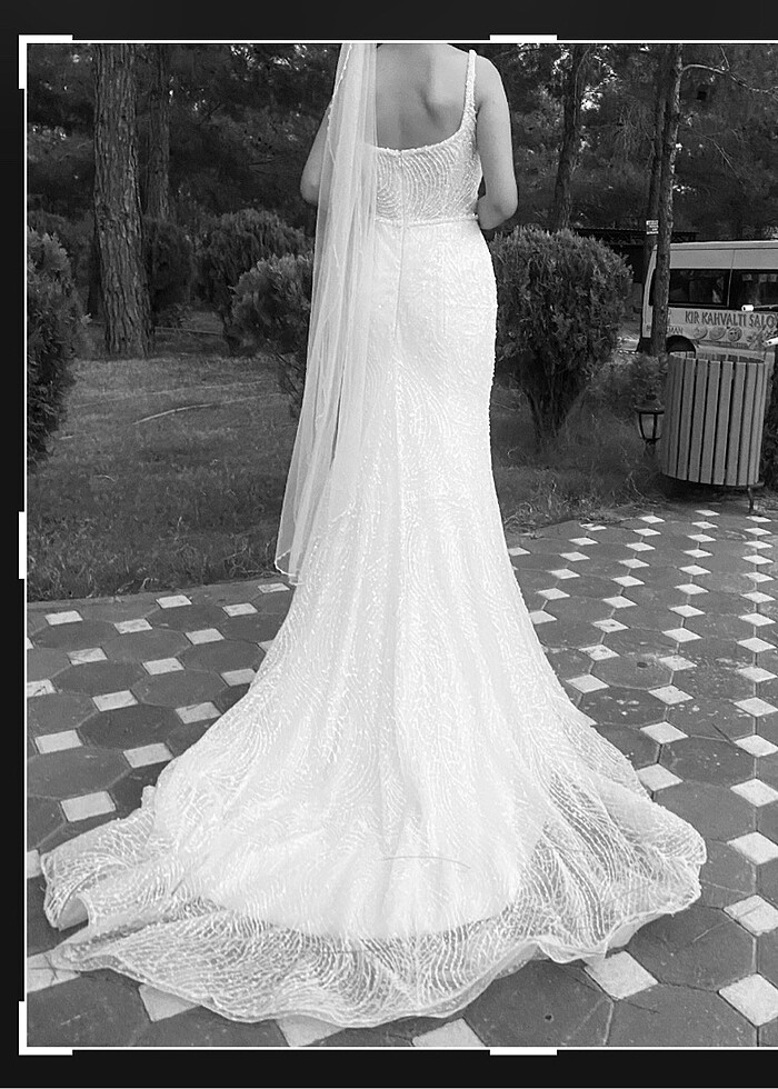 Aysira Marka Balık Model Gelinlik - Görsel 3