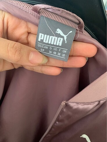 m Beden pembe Renk Puma orjinal yağmurluk