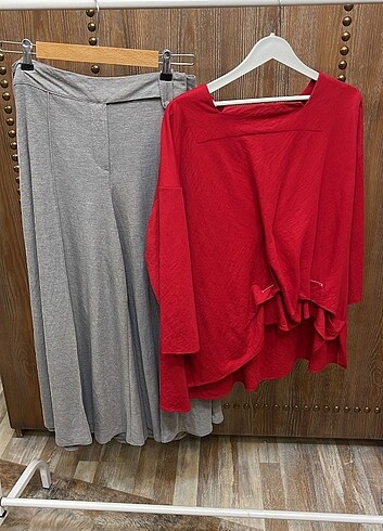 xl Beden kırmızı Renk Bize fashion marka bluz