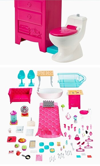 Beden Renk Barbie evi