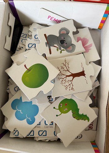 Eğitici Puzzle Seti Sayılar ve Renkler - Görsel 2