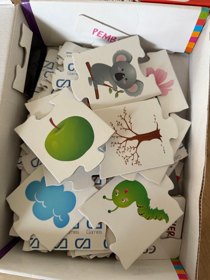 Eğitici Puzzle Seti Sayılar ve Renkler - Görsel 2