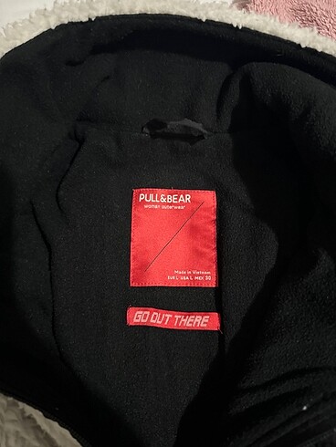 l Beden beyaz Renk PULL AND BEAR CEKET
