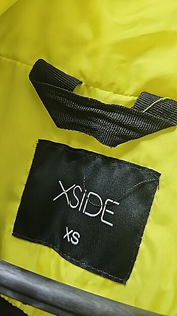 xs Beden sarı Renk Unusex mont