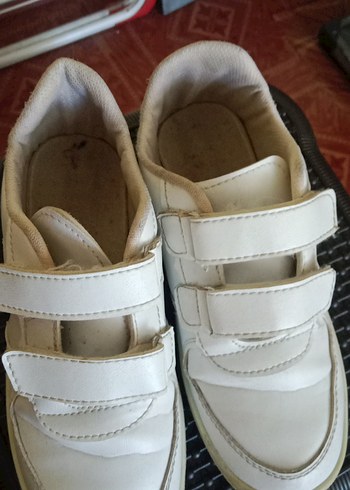 beyaz kız çocuk spor ayakkabısı - Görsel 2