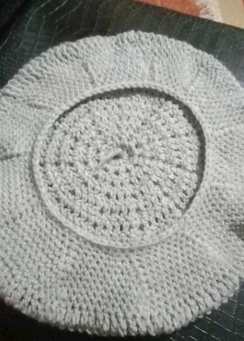 Kadın Gri Örgü Bere - Görsel 4