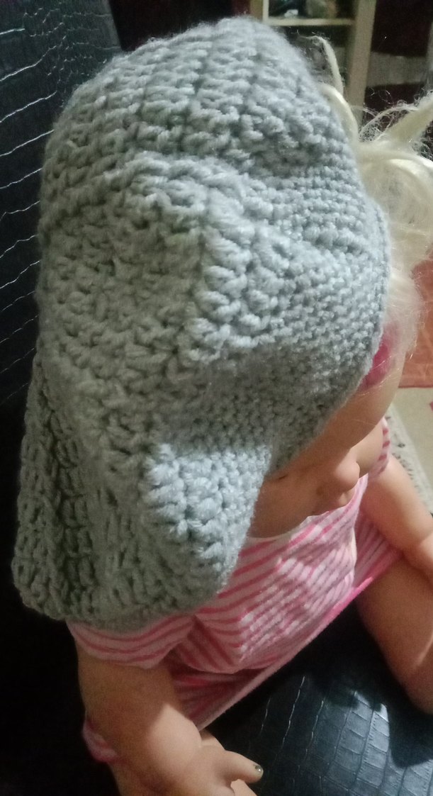 Kadın Gri Örgü Bere - Görsel 2