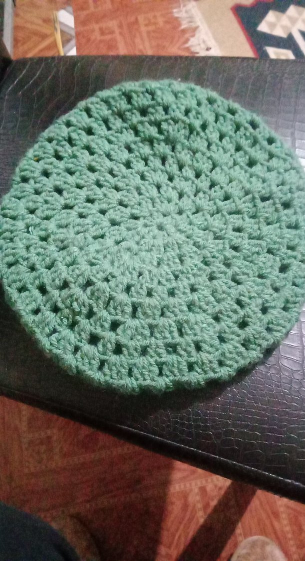 Kadın Yeşil Örgü Bere - Görsel 3