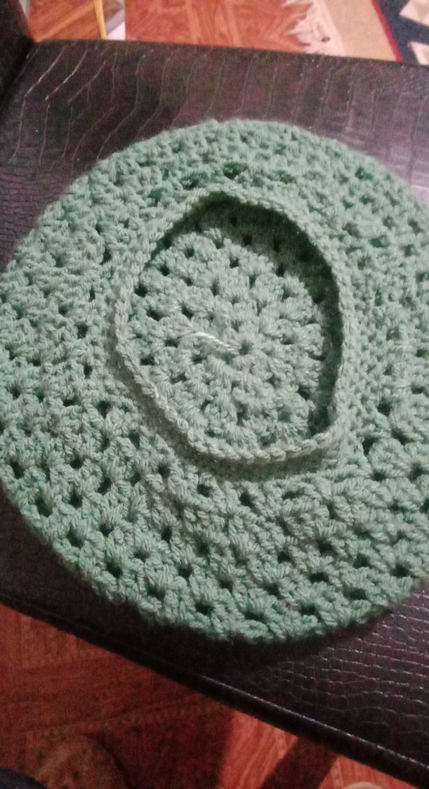 Kadın Yeşil Örgü Bere - Görsel 4