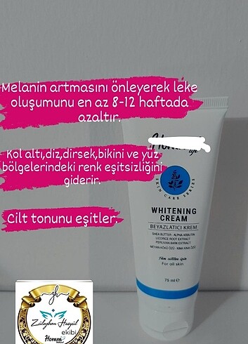 Beyazlatıcı krem 
