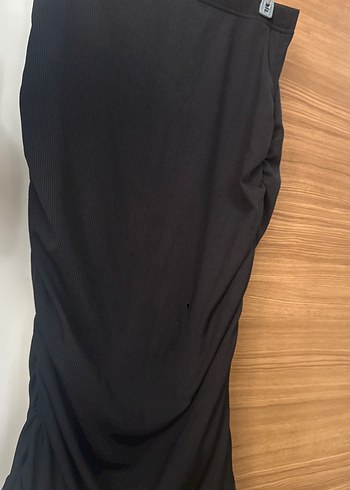 Uzun Siyah Drapeli  etek - Görsel 6